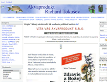 Tablet Screenshot of akvaprodukt.sk